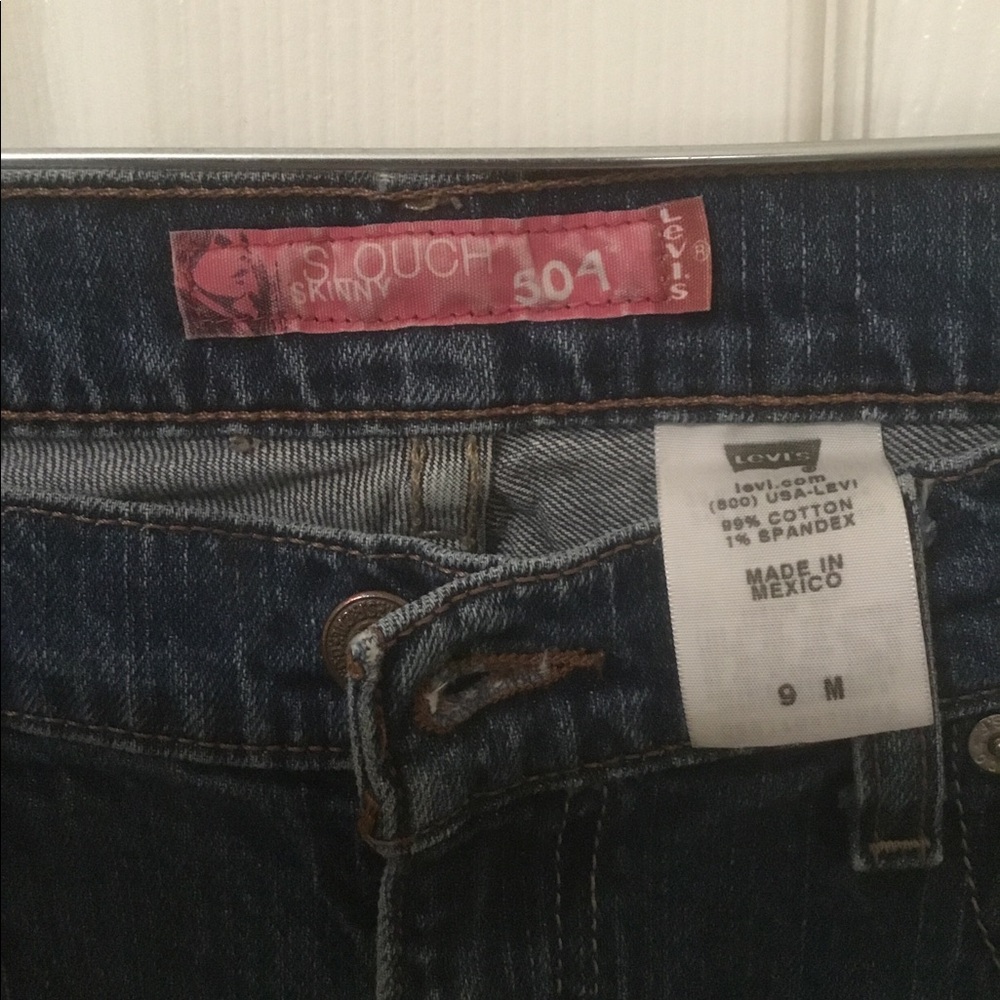 Levi’s Slouchy Skinny 504. Size 9